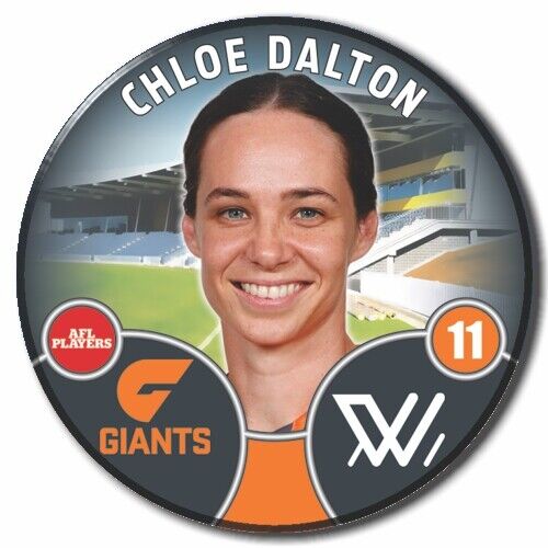 2022 AFLW GWS Player Badge - DALTON, Chloe
