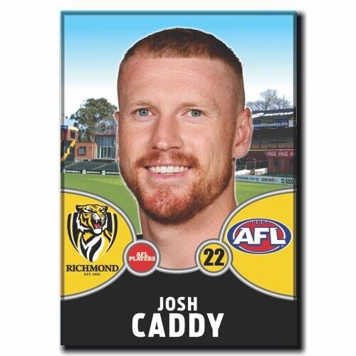 2021 AFL Richmond Player Magnet - CADDY, Josh