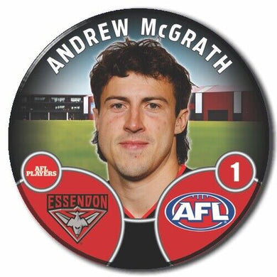 2022 AFL Essendon - McGRATH, Andrew
