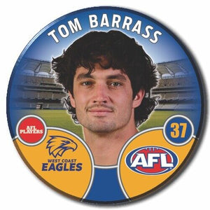 2022 AFL West Coast Eagles - BARRASS, Tom