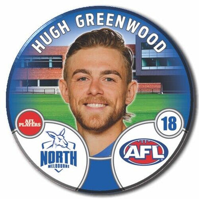 2022 AFL North Melbourne - GREENWOOD, Hugh