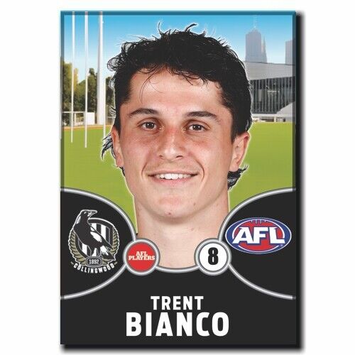 2021 AFL Collingwood Player Magnet - BIANCO, Trent