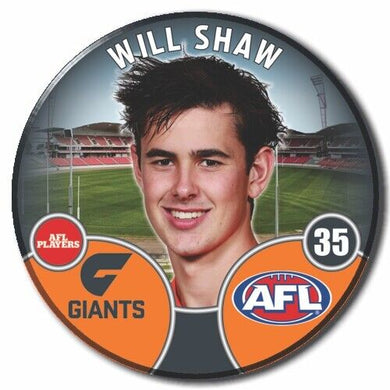 2022 AFL GWS Giants - SHAW, Will