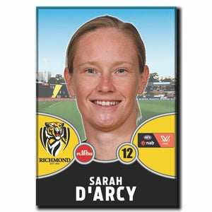 2021 AFLW Richmond Player Magnet - D'ARCY, Sarah