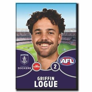 2021 AFL Fremantle Dockers Player Magnet - LOGUE, Griffin