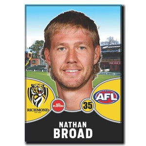 2021 AFL Richmond Player Magnet - BROAD, Nathan