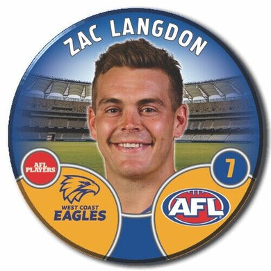 2022 AFL West Coast - LANGDON, Zac