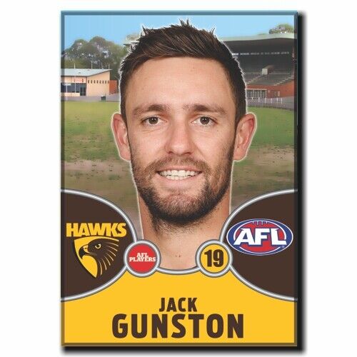 2021 AFL Hawthorn Player Magnet - GUNSTON, Jack