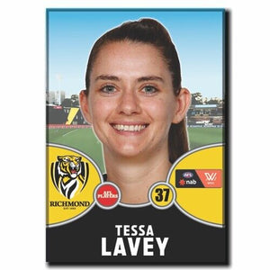 2021 AFLW Richmond Player Magnet - LAVEY, Tessa