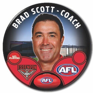 2023 AFL Essendon Football Club - SCOTT, Brad - COACH