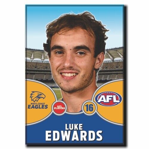 2021 AFL West Coast Eagles Player Magnet - EDWARDS, Luke