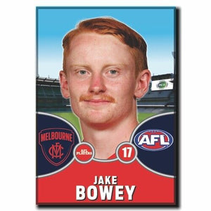 2021 AFL Melbourne Player Magnet - BOWEY, Jake