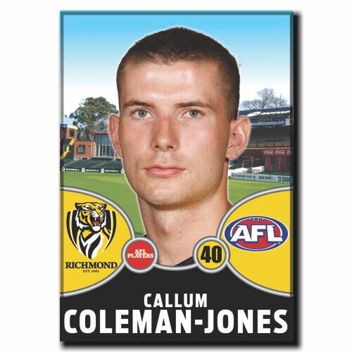 2021 AFL Richmond Player Magnet - COLEMAN-JONES, Callum