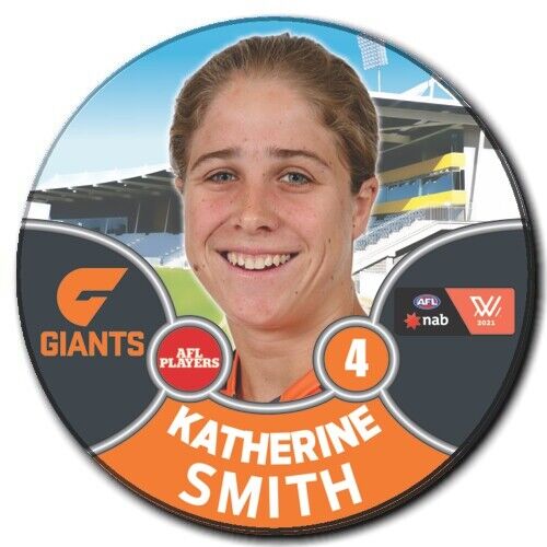 2021 AFLW GWS Badge - SMITH, Katherine