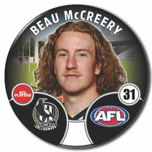 2022 AFL Collingwood - McCREERY, Beau