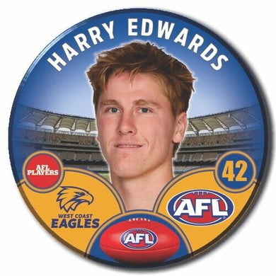 2023 AFL West Coast Eagles Football Club - EDWARDS, Harry