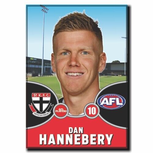 2021 AFL St Kilda Player Magnet - HANNEBERY, Dan