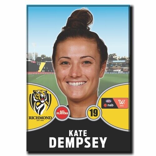 2021 AFLW Richmond Player Magnet - DEMPSEY, Kate