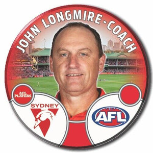 2022 AFL Sydney Swans - LONGMIRE, John - COACH