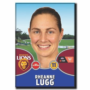 2021 AFLW Brisbane Player Magnet - LUGG, Rheanne