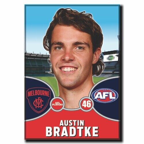 2021 AFL Melbourne Player Magnet - BRADTKE, Austin