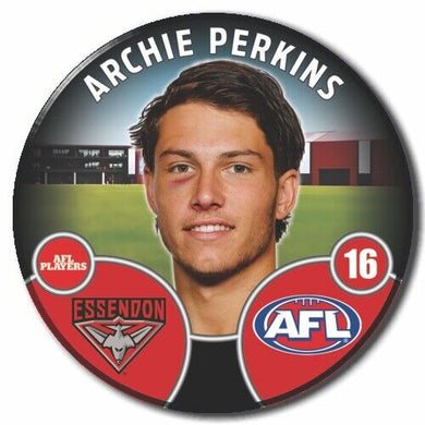 2022 AFL Essendon - PERKINS, Archie