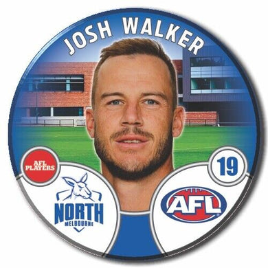 2022 AFL North Melbourne - WALKER, Josh