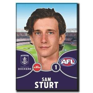 2021 AFL Fremantle Dockers Player Magnet - STURT, Sam