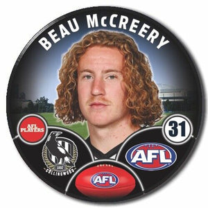 2023 AFL Collingwood Football Club - McCREERY, Beau