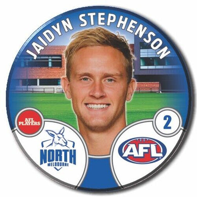 2022 AFL North Melbourne - STEPHENSON, Jaidyn