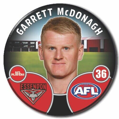2022 AFL Essendon - McDONAGH, Garrett