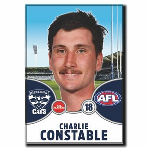 2021 AFL Geelong Player Magnet - CONSTABLE, Charlie