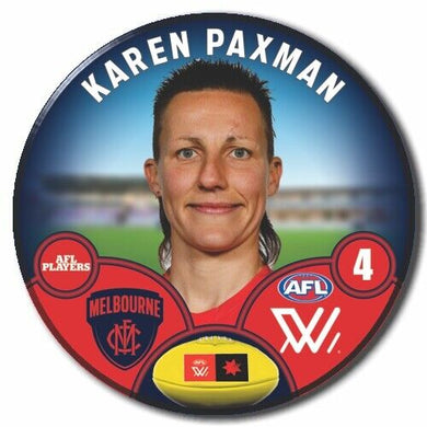 AFLW S8 Melbourne Football Club - PAXMAN, Karen