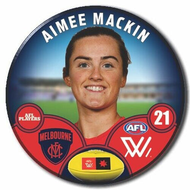 AFLW S8 Melbourne Football Club - MACKIN, Aimee