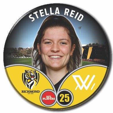 2023 AFLW S7 Richmond Player Badge - REID, Stella