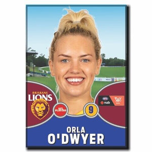 2021 AFLW Brisbane Player Magnet - O'DWYER, Orla