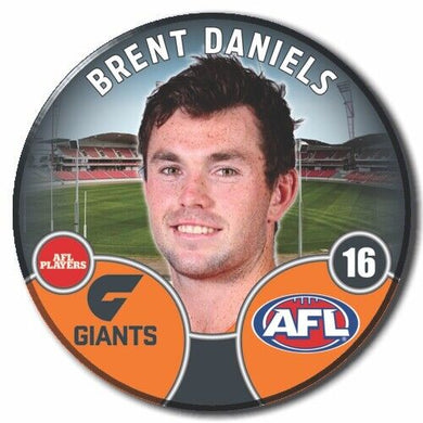 2022 AFL GWS Giants - DANIELS, Brent