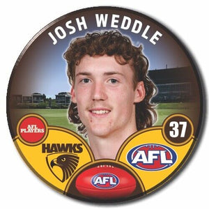 2023 AFL Hawthorn Football Club - WEDDLE, Josh