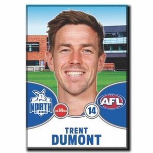 2021 AFL North Melbourne Player Magnet - DUMONT, Trent
