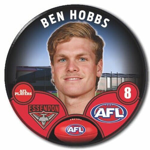 2023 AFL Essendon Football Club - HOBBS, Ben