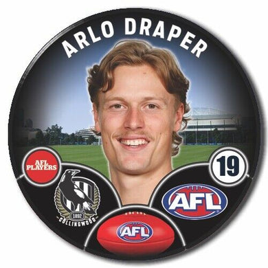 2023 AFL Collingwood Football Club - DRAPER, Arlo