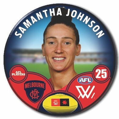 AFLW S8 Melbourne Football Club - JOHNSON, Samantha