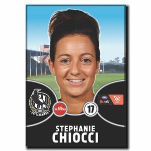 2021 AFLW Collingwood Player Magnet - CHIOCCI, Stephanie