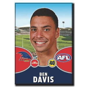 2021 AFL Adelaide Crows Player Magnet - DAVIS, Ben