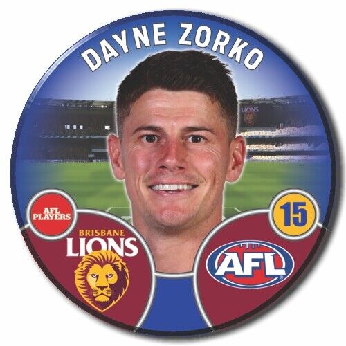 2022 AFL Brisbane Lions - ZORKO, Dayne