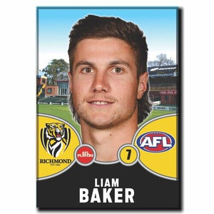 2021 AFL Richmond Player Magnet - BAKER, Liam
