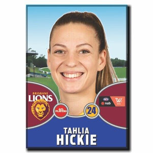 2021 AFLW Brisbane Player Magnet - HICKIE, Tahlia