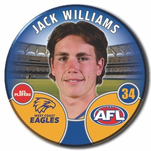 2022 AFL West Coast Eagles - WILLIAMS, Jack