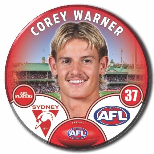 2023 AFL Sydney Swans Football Club - WARNER, Corey
