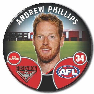 2022 AFL Essendon - PHILLIPS, Andrew